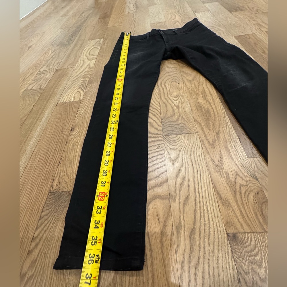 Frame Denim Women's Le Garçon Black Straight Jeans Size 26 - Picture 7 of 8